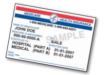 sample medicare card